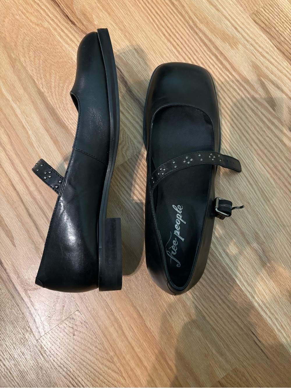 Free People Mary Jane Style Flats Size 9